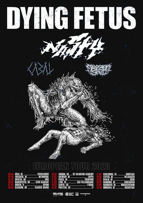 Dying Fetus Tour Startet